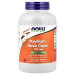 NOW Foods Psyllium Husk Caps Intestinal Health With 50 mg of Apple Pectin 180 Veg Capsules