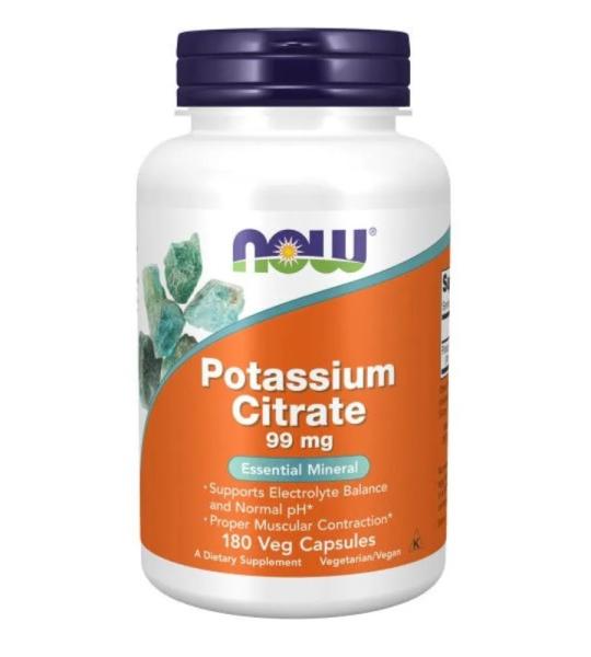 NOW Potassium Citrate 99 Mg