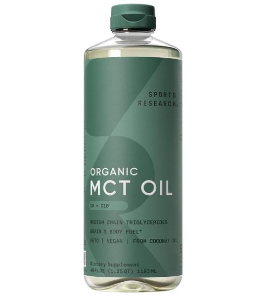 Sports Research Organic MCT Oil - C8 + C10