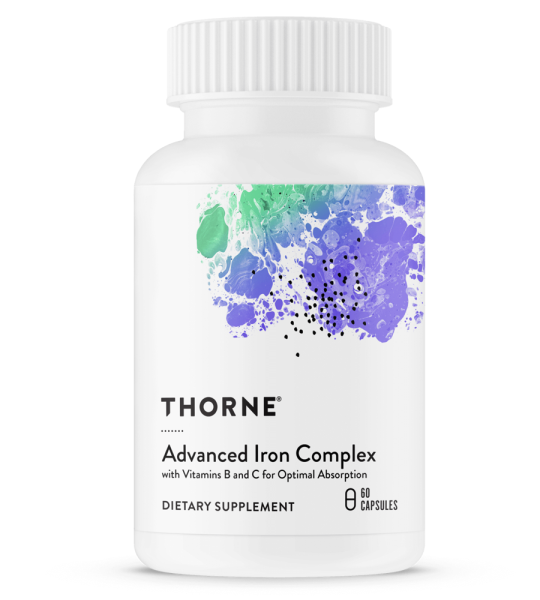 Thorne Advanced Iron Complex (formerly Ferrasorb) 60 Capsules