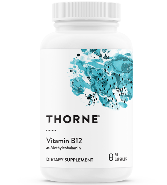 Thorne Vitamin B12 as Methylcobalamin - 60 Capsules