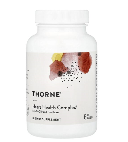 Thorne Heart Health Complex with Coq10 and Hawthorn - 90 Capsules