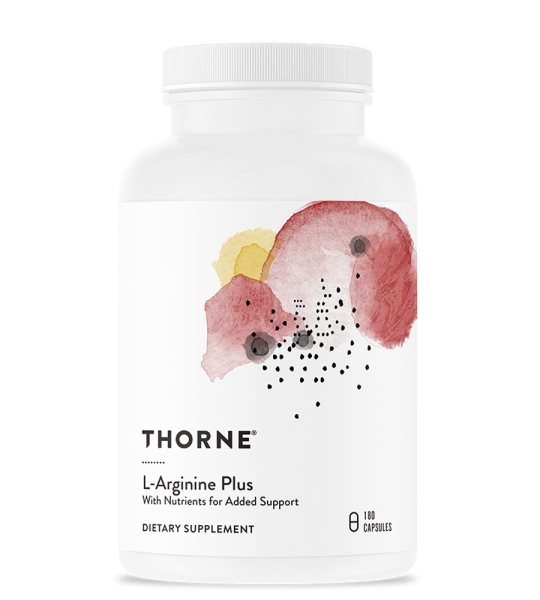Thorne L-Arginine Plus with Nutrients for Added Support - 180 Capsules