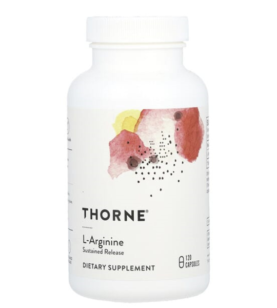 Thorne L-Arginine - Sustained Release - 120 Capsules