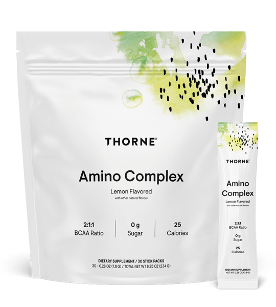 Thorne Amino Complex - Travel Packs - Lemon - 30 Packets