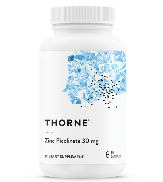 Thorne Zinc Picolinate 30 Mg - 60 Capsules