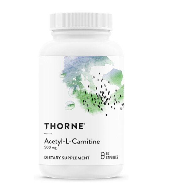 Thorne Acetyl-L-Carnitine 500mg - 60 Capsules