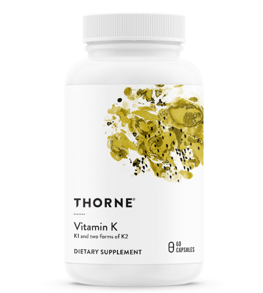 Thorne Vitamin K Supports Cardiovascular Health - 60 Capsules