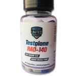 Testolone Rad140 15mg 60 Capsules United Hormones