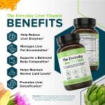 Zen Nutrients The Everyday Liver Vitamin - Liver Cleanse Detox 60 Capsules
