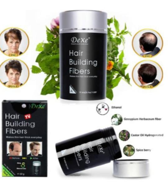 Dexe Hair Building Fiber Free Delivery All Across Pakistan