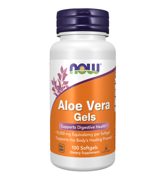 Now Aloe Vera 10,000 mg Softgels