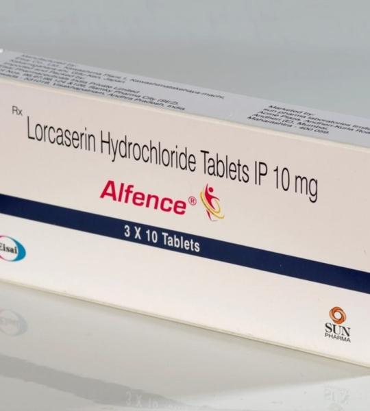 Alfence Lorcaserin Hydrochloride Tablets Ip 10mg - Weight Management Solution