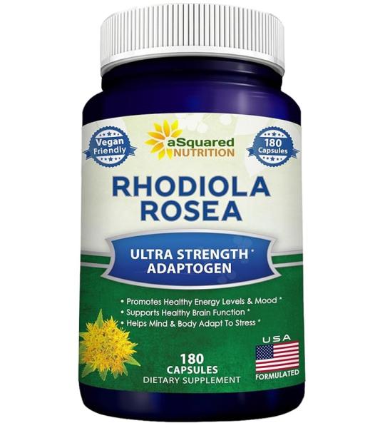 aSquared Nutrition Rhodiola Rosea – Ultra Strength Adaptogen