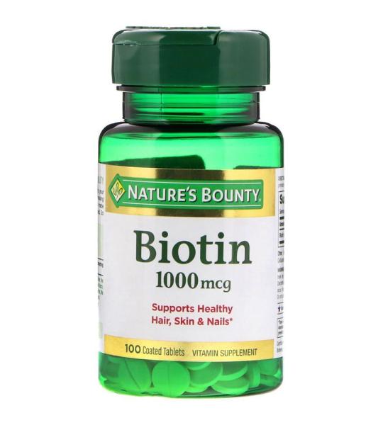 Biotin Pills By Nature's Bounty