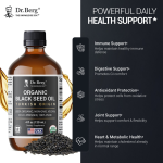 Dr Berg Organic Black Seed Oil Turkish Origin - 120 Ml