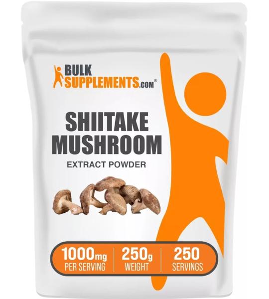 Bulk Supplements.Com Shiitake Mushroom Extract Powder - Wellness Support