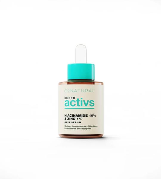 Conatural Super Activs Niacinamide 10% & Zinc 1% - Skin Serum