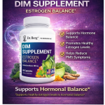 Dr Berg Dim Supplement Estrogen Balance | Hormonal Balance – 60 Capsules