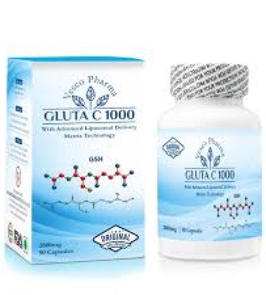 Vesco Pharma Gluta C 1000 Glutathione Capsules