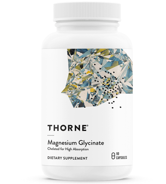 Thorne Magnesium Glycinate | Health Support - 90 Capsules