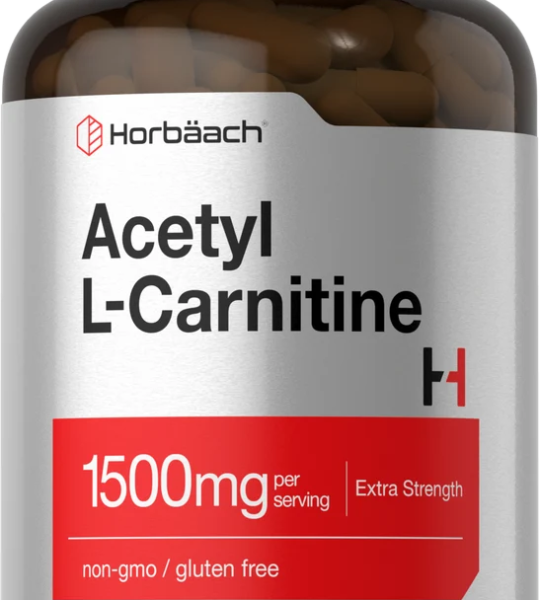 Horbäach Acetyl L-Carnitine 1500mg 200 Capsules
