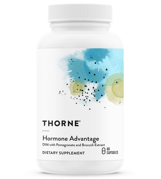 Thorne Hormone Advantage Dim with Pomegranate and Broccoli Extract - 60 Capsules