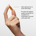 Thorne Omega-3 with Co Q10 | Promotes Health - 90 Gelcaps