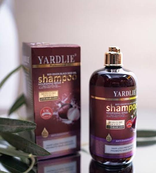 Yardlie Professional Red Onion Black Seed With Flower Aroma Shampoo 500g.