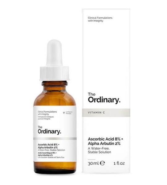 The Ordinary Ascorbic Acid 8% Alpha Arbutin 2% 30ml