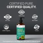 Dr Berg Organic Castor Oil – Cold-Pressed | Supports Skin Hair and Nails | 473ml