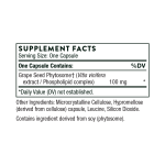 Thorne Grape Seed Extract - 60 Capsules