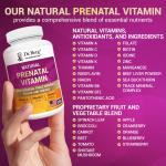 Dr Berg Natural Prenatal Vitamin with Folate and Omegas – 60 Capsules