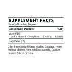 Thorne Pyridoxal 5'-Phosphate - 180 Capsules