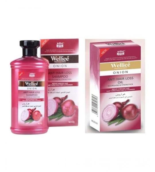 Wellice Onion Anti Hair Fall Shampoo 100% Original Buy Online In Pakistan