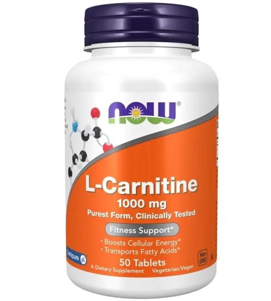 L-Carnitine 1000mg - NOW