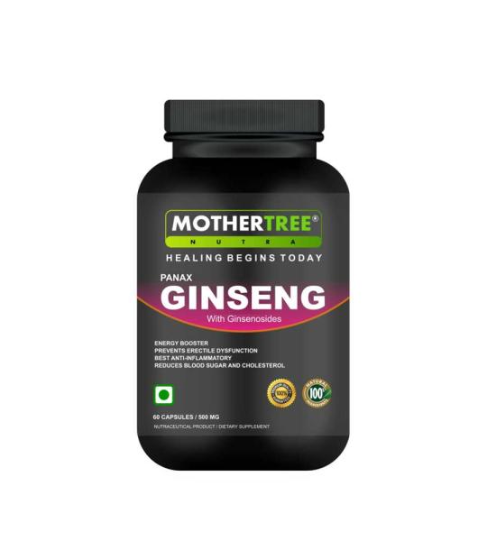 Mother Tree Panax Ginseng 500mg Capsules