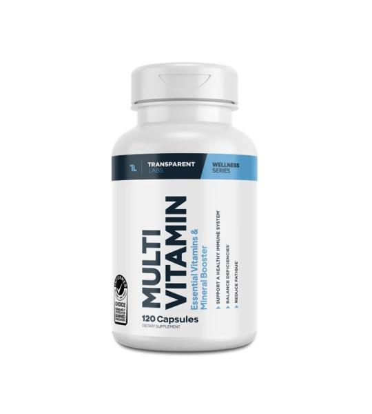 Multi Vitamin 120 Capsules - Transparent Labs