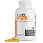 Natural Vitamin E Complex 400 I.U - Bronson