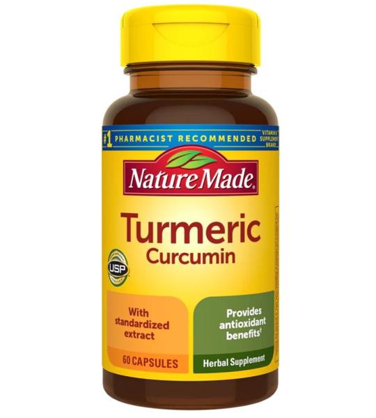 Nature Made Turmeric Curcumin 500 Mg - Antioxidant Herbal Support, 120 Capsules