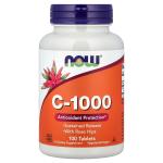 NOW Foods C-1000 Antioxidant Protection With Rose Hips 100 Tablets
