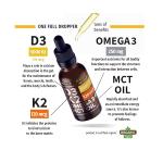 D3 K2 Omega-3 Mct Oil by Nusava