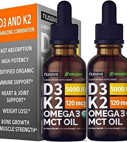 D3 K2 Omega-3 Mct Oil by Nusava