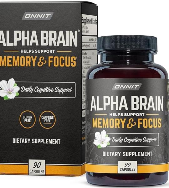 Onnit Alpha Brain - Daily Cognitive Support