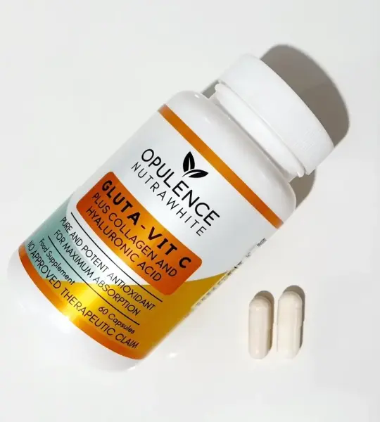 Opulence Nutra White Gluta-Vit C Plus - with Collagen & Hyaluronic Acid