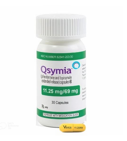 Qsymia (phentermine / Topiramate ) 11.25mg/69 mg Capsules
