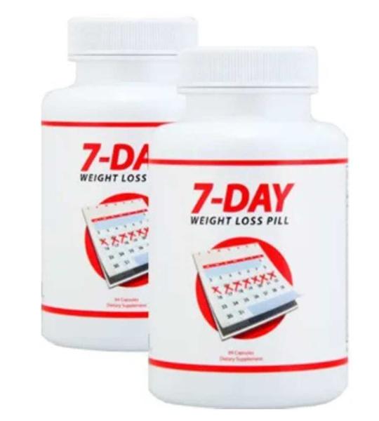 7-Day Weight Loss Pills – 60 Capsules | Dietary Supplement