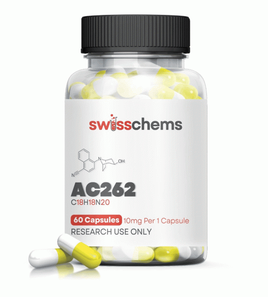 Swiss Chems Ac-262 – Precision Research Compound 60 Capsule 10mg