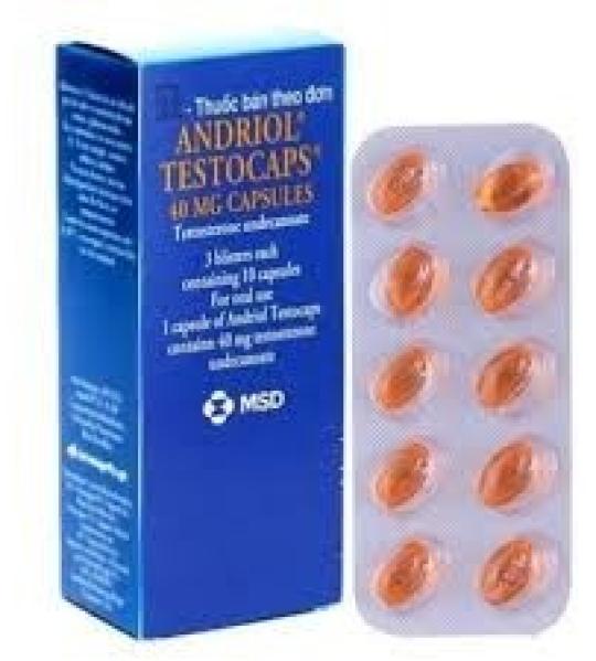 Andriol Testocaps Capsules