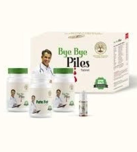 Bye Bye Piles 60 Tablet A Herbal Supplement